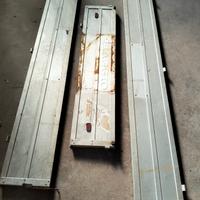 sponde in alluminio per ape Piaggio 