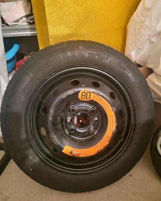 Ruotino di scorta Fiat 500 / Panda + Kit attrezzi 