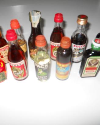 Collezione bottigliette mignon alcolici