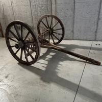Carretto d’epoca in legno