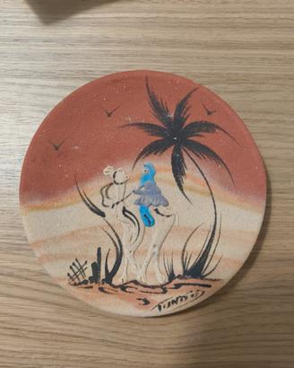 Piattino decorativo Tunisi fatto a mano