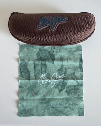 Custodia Occhiali Maui Jim Originale + Pezzuola