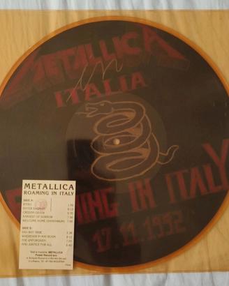 Metallica - Roaming In Italy. Picture bootleg LP
