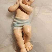 Gesù bambino in ceramica