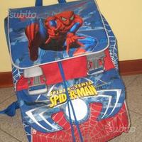 Zaino Scuola Estensibile Spiderman usato