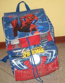 Zaino Scuola Estensibile Spiderman usato