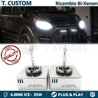 2 Lampadine BI XENON D5S per FORD TRANSIT CUSTOM