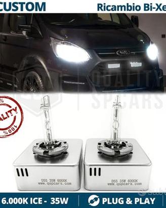 2 Lampadine BI XENON D5S per FORD TRANSIT CUSTOM