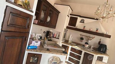 cucina in finta muratura 