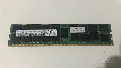 16GB DDR3 1600MHz PC3-12800 ECC per Server