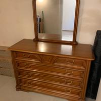 Cassettiera in legno