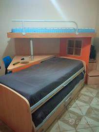 Cameretta completa salvaspazio