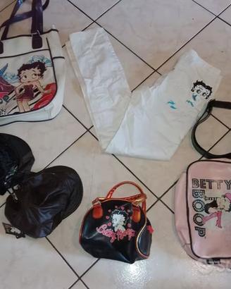 cappelli, borse, pantaloni nr 40 Betty Boop vintag