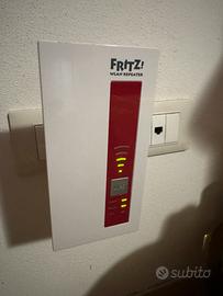 Fritz box 3 Ripetitori wifi per rete mesh.