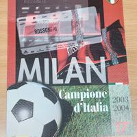 Folder Filatelico Milan Campione d'Italia 2003/20