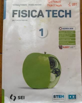 788805080052 libri di testo fisica tech 1