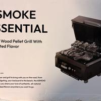 BBQ a pellet ASMOKE Essential-portatile, NUOVA