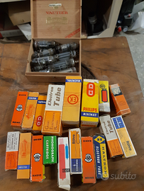 Lotto Valvole elettroniche, elettronica, vintage