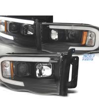 FARI PER DODGE RAM 02-06 TUBO LED NERO