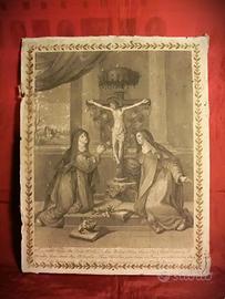 INCISIONE SETTECENTESCA DI GIROLAMO CARATTONI