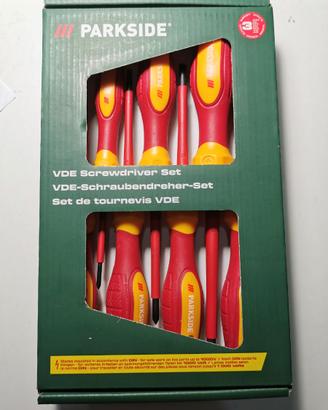 Set di Cacciaviti Parkside da elettricista 1000V