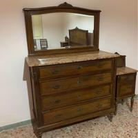 Camera da letto stile liberty primi 900