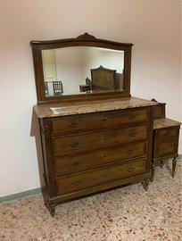 Camera da letto stile liberty primi 900