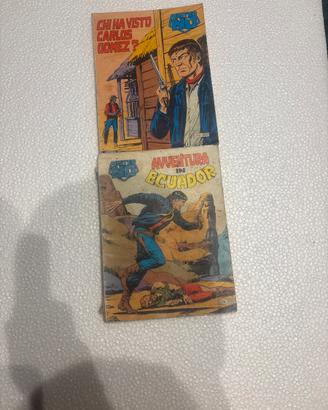 Coppia fumetti Mister, no originali anni 70