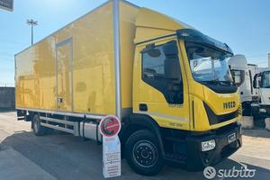 Iveco eurocargo 120E21 Furgone 7.80 e sponda 2019