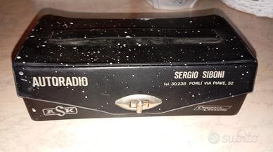Porta autoradio anni '70 da collezione