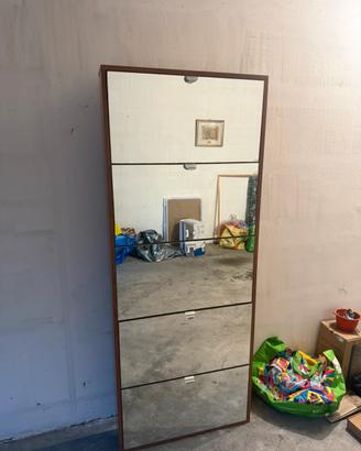 Scarpiera con specchio