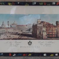 Quadro riproduzione palazzo Madama TO