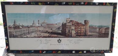 Quadro riproduzione palazzo Madama TO