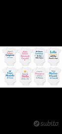 Body neonato personalizzato