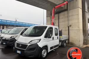 FIAT Ducato 35 2.3 MJT CASSONE FISSO CON GRU FASSI