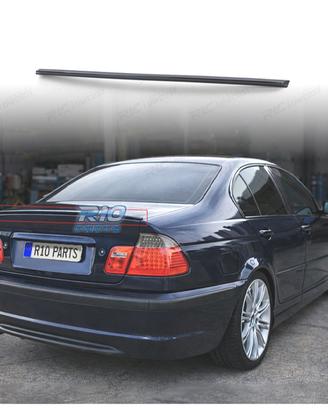 SPOILER BMW E46 SEDAN 98-05 LOOK M NERO LUCIDO