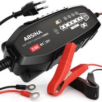 ABSINA Caricabatterie auto automatico
