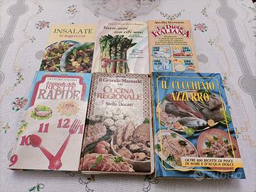 Libri di cucina vari