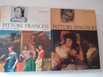 2 libri arte Pittori francesi e pittori spagnoli