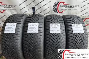 4 PNEUMATICI 205/55 R16 HANKOOK INVERNALI