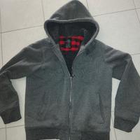 Alcott felpa tg XL uomo imbottita grigio 