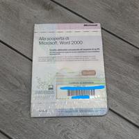 Microsoft Word 2000 originale sigillato Versione
