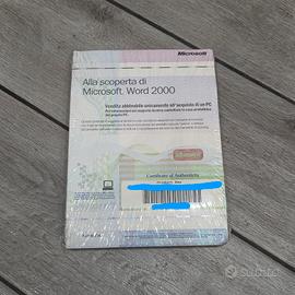 Microsoft Word 2000 originale sigillato Versione
