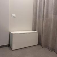 Panca in legno bianca ARTIGIANALE