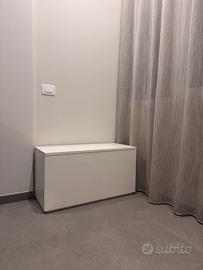 Panca in legno bianca ARTIGIANALE