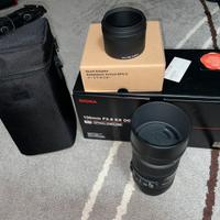 Sigma 105mm F2.8 EX DG Macro OS HSM attacco Canon