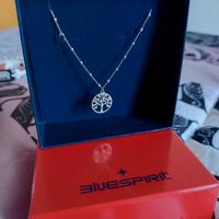 collana girocollo albero della vita Argento 925