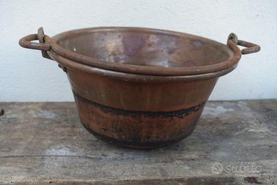 Paiolo antico in rame da 1.7 Kg