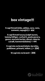 Box Vintage