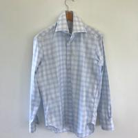 Camicia uomo bianca e azzurro